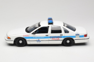 Chevrolet Caprice Chicago Polícia UT Models 1:18 180142096 Kov – obrázok 4 z 8