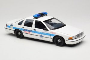 Chevrolet Caprice Chicago Polícia UT Models 1:18 180142096 Kov – obrázok 6 z 8