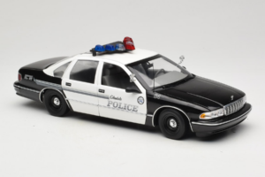 Chevrolet Caprice Glendale Polícia UT Models 1:18 21026 Kov – obrázok 6 z 8