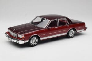 Chevrolet Caprice Červený Metalíza MCG 1:18 MCG18361 Kov