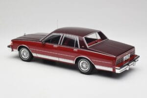 Chevrolet Caprice Červený Metalíza MCG 1:18 MCG18361 Kov – obrázok 5 z 6
