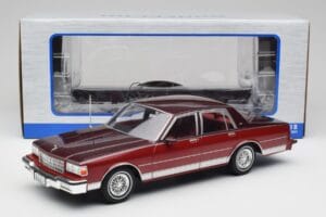 Chevrolet Caprice Červený Metalíza MCG 1:18 MCG18361 Kov – obrázok 6 z 6