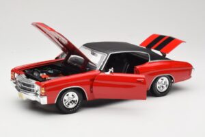 Chevrolet Chevelle SS 454 Červený Maisto 1:18 531892 Kov – obrázok 2 z 8