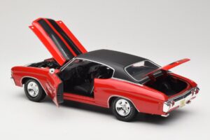 Chevrolet Chevelle SS 454 Červený Maisto 1:18 531892 Kov – obrázok 5 z 8