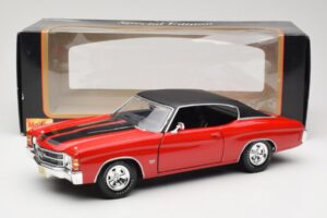 Chevrolet Chevelle SS 454 Červený Maisto 1:18 531892 Kov – obrázok 8 z 8