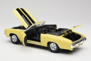 Chevrolet Chevelle SS 454 Žltý Maisto 1:18 531890 Kov – obrázok 5 z 8