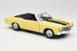 Chevrolet Chevelle SS 454 Žltý Maisto 1:18 531890 Kov – obrázok 6 z 8