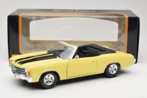 Chevrolet Chevelle SS 454 Žltý Maisto 1:18 531890 Kov – obrázok 8 z 8