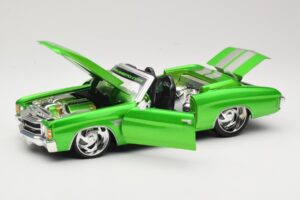 Chevrolet Chevelle SS Kabriolet Zelený Maisto 1:18 31099 Kov – obrázok 2 z 8
