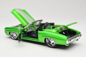 Chevrolet Chevelle SS Kabriolet Zelený Maisto 1:18 31099 Kov – obrázok 5 z 8