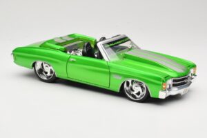 Chevrolet Chevelle SS Kabriolet Zelený Maisto 1:18 31099 Kov – obrázok 6 z 8