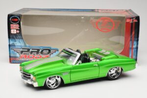 Chevrolet Chevelle SS Kabriolet Zelený Maisto 1:18 31099 Kov – obrázok 8 z 8