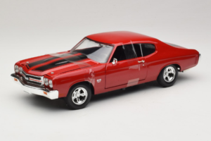 Chevrolet Chevelle SS Fast & Furious Červený Johnny Lightning 1:18 39578 Kov