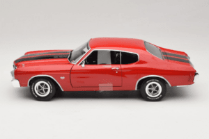 Chevrolet Chevelle SS Červený Jack Reacher Auto World 1:18 AWSS109/06 Kov – obrázok 4 z 8
