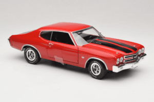 Chevrolet Chevelle SS Červený Jack Reacher Auto World 1:18 AWSS109/06 Kov – obrázok 6 z 8