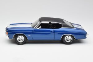 Chevrolet Chevelle SS 454 Modrý Maisto 1:18 531886 Kov – obrázok 4 z 8