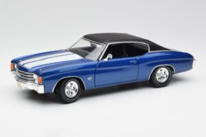 Chevrolet Chevelle SS 454 Modrý Maisto 1:18 531886 Kov