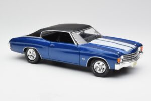 Chevrolet Chevelle SS 454 Modrý Maisto 1:18 531886 Kov – obrázok 6 z 8