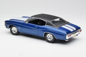 Chevrolet Chevelle SS 454 Modrý Maisto 1:18 531886 Kov – obrázok 7 z 8