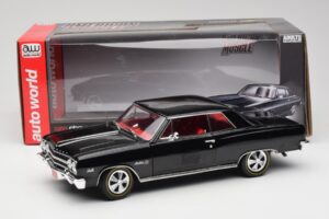 Chevrolet Chevelle Z-16 Čierny American Muscle 1:18 AMM1061/06 Kov – obrázok 8 z 8