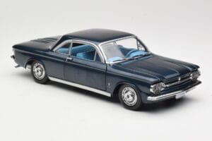 Chevrolet Corvair Tmavomodrý Sun Star 1:18 1482 Kov – obrázok 6 z 8