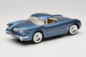 Chevrolet Corvette C1 Modrý Mira 1:18 6105 Kov – obrázok 3 z 8