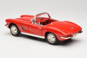 Chevrolet Corvette C1 Červený ERTL 1:18 7835 Kov – obrázok 7 z 8