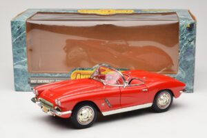 Chevrolet Corvette C1 Červený ERTL 1:18 7835 Kov – obrázok 8 z 8
