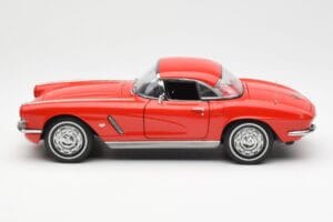 Chevrolet Corvette C1 Kabriolet Roman Červený AUTOart 1:18 71102 Kov – obrázok 4 z 8