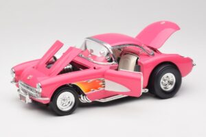 Chevrolet Corvette C1 Gasser Ružový Road Legends 1:18 92019-R1 Kov – obrázok 2 z 8