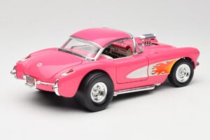 Chevrolet Corvette C1 Gasser Ružový Road Legends 1:18 92019-R1 Kov – obrázok 3 z 8