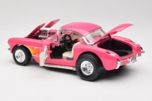 Chevrolet Corvette C1 Gasser Ružový Road Legends 1:18 92019-R1 Kov – obrázok 5 z 8