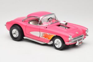 Chevrolet Corvette C1 Gasser Ružový Road Legends 1:18 92019-R1 Kov – obrázok 6 z 8