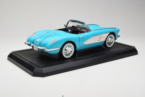 Chevrolet Corvette C1 Hard Top Modrý Solido 1:12 1202-M1 Kov – obrázok 3 z 8