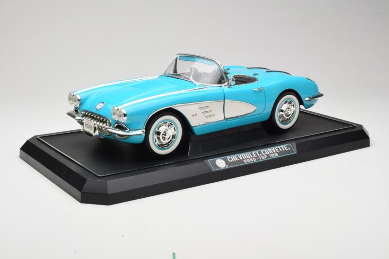 Chevrolet Corvette C1 Hard Top Modrý Solido 1:12 1202-M1 Kov
