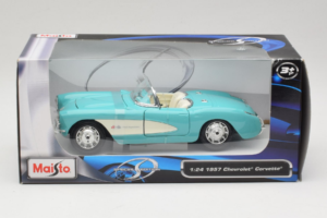 Chevrolet Corvette C1 Mätovo Zelený Maisto 1:24 31275 Kov
