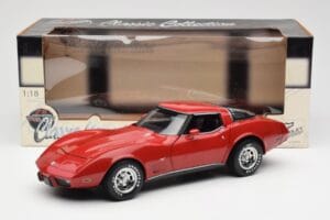 Chevrolet Corvette C3 Červený UT Models 1:18 21073 Kov – obrázok 8 z 8