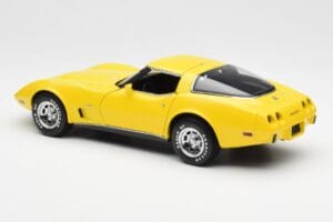 Chevrolet Corvette C3 Žltý UT Models 1:18 21074 Kov – obrázok 7 z 8