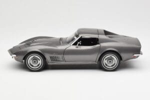 Chevrolet Corvette C3 Spider Laguna Šedý Metalický AUTOart 1:18 71173 Kov – obrázok 4 z 8