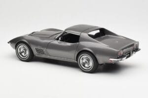 Chevrolet Corvette C3 Spider Laguna Šedý Metalický AUTOart 1:18 71173 Kov – obrázok 7 z 8