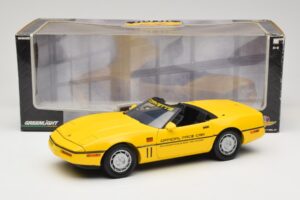 Chevrolet Corvette C4 Indianapolis 500 Pace Car Žltý Greenlight 1:18 11801-06 Kov – obrázok 8 z 8