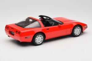 Chevrolet Corvette C4 Torch Red GT Spirit 1:18 GT537 Živica – obrázok 2 z 6
