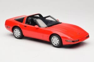 Chevrolet Corvette C4 Torch Red GT Spirit 1:18 GT537 Živica – obrázok 4 z 6
