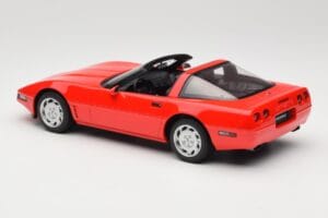 Chevrolet Corvette C4 Torch Red GT Spirit 1:18 GT537 Živica – obrázok 5 z 6