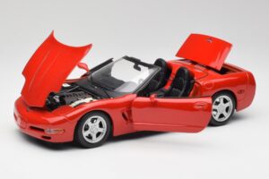 Chevrolet Corvette C5 Kabriolet Torch Červený Maisto 1:18 50318 Kov – obrázok 2 z 8