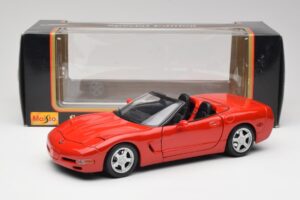 Chevrolet Corvette C5 Kabriolet Torch Červený Maisto 1:18 50318 Kov – obrázok 8 z 8