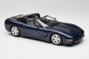 Chevrolet Corvette C5 Nassau Modrý Bburago 1:18 30166 Kov – obrázok 6 z 8