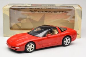 Chevrolet Corvette C5 Targa Červený UT Models 1:18 21001 Kov – obrázok 8 z 8