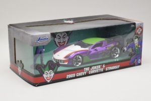 Chevrolet Corvette C6 Stingray The Joker With Figure Jada 1:24 253255020 Kov – obrázok 2 z 3