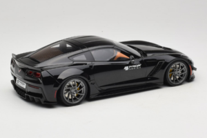 Chevrolet Corvette C7 Prior Design Čierny GT Spirit 1:18 GT249 Živica – obrázok 2 z 6